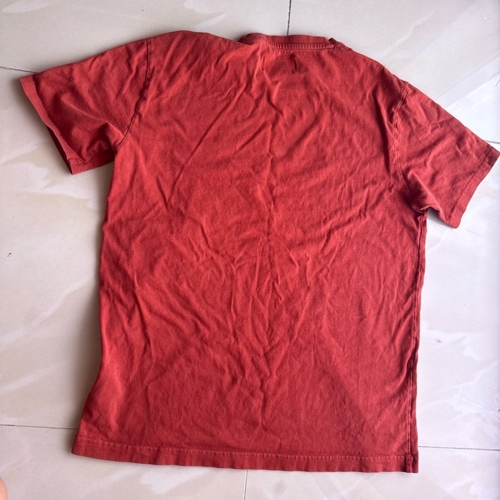 An Original Penguin T Shirt Mens Large Maroon Stretch Casual Short Sleeve M - Picture 12 of 14
